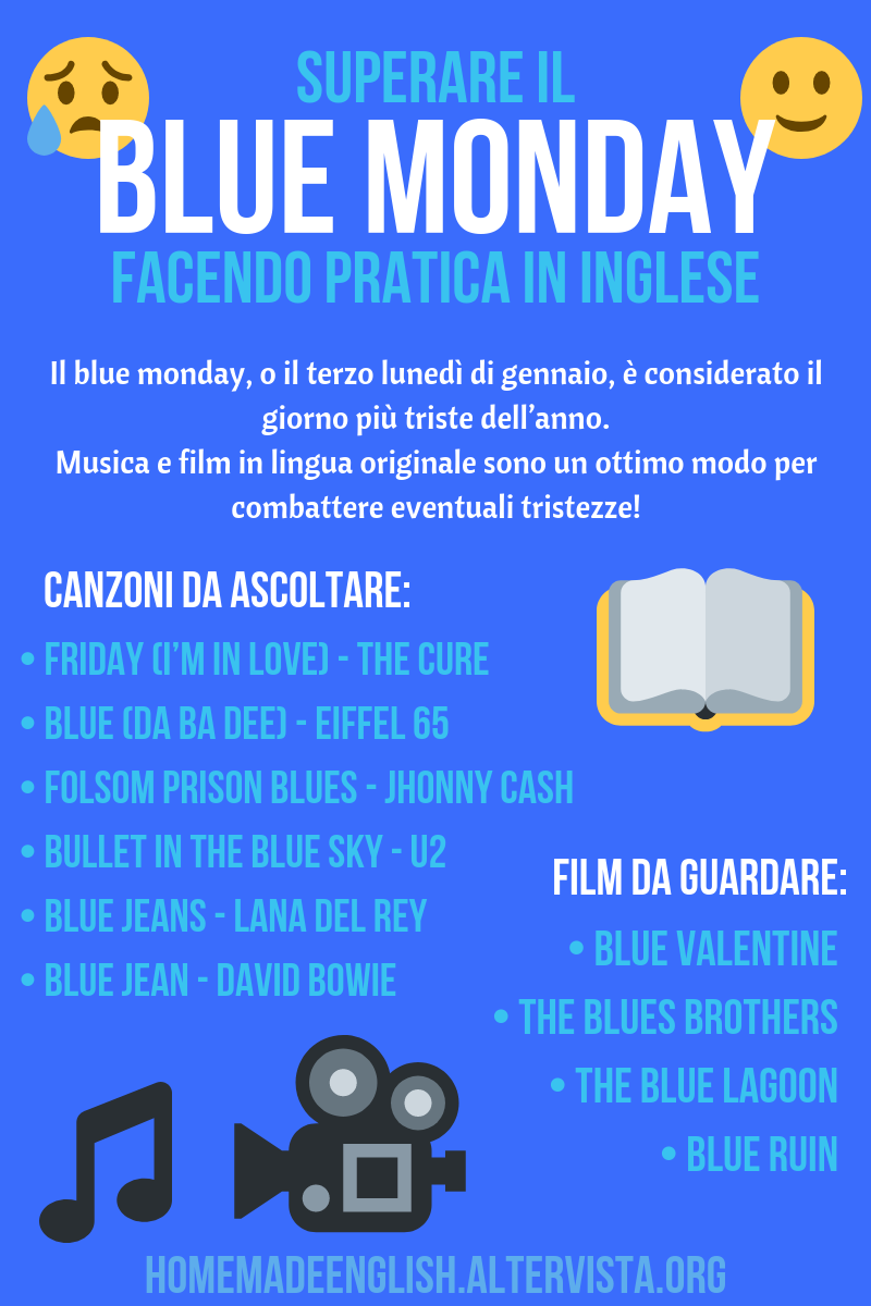 Blue monday inglese