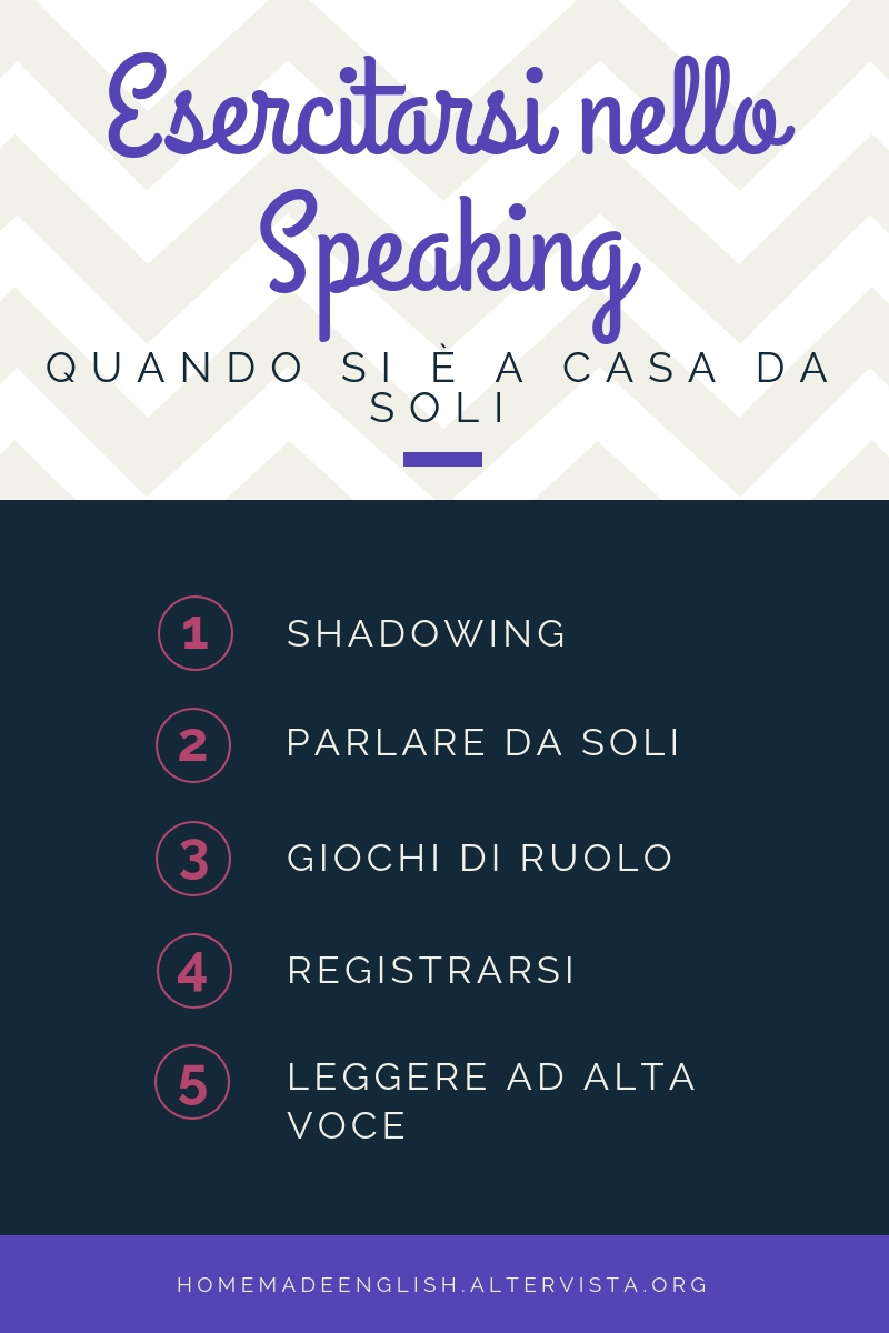 speaking a casa da soli