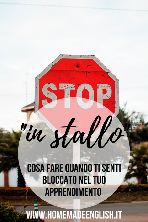 stallo nell'apprendimento linguistico
